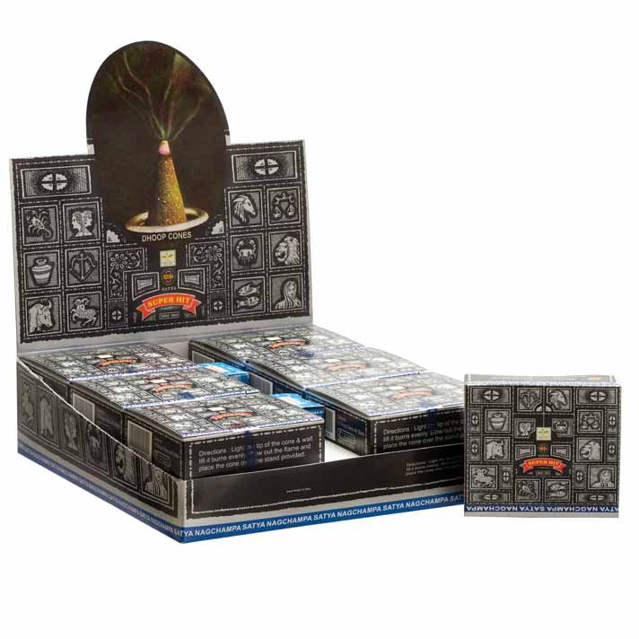 Superhit Dhoop Cones – Premium Incense for Tranquil Atmosphere and Focused Energy