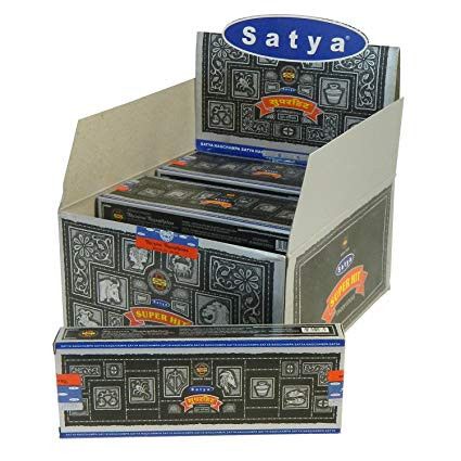 Satya Superhit Dhoop Sticks – Uplifting Fragrance for Peace, Focus, and Purification
