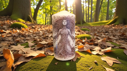 Mama Gaia Candle – Hand Designed & Crafted by Ivy Moon