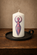 Sacred Avalon Candle – Purple