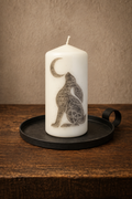 Celtic Hare Candle – Hand Designed & Crafted by Ivy Moon