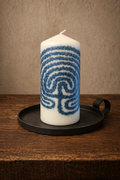 Mystical Labyrinth Candle - Handcrafted by Ivy Moon