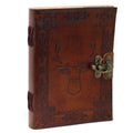 Stag Leather Journal, leather notebook product photograph