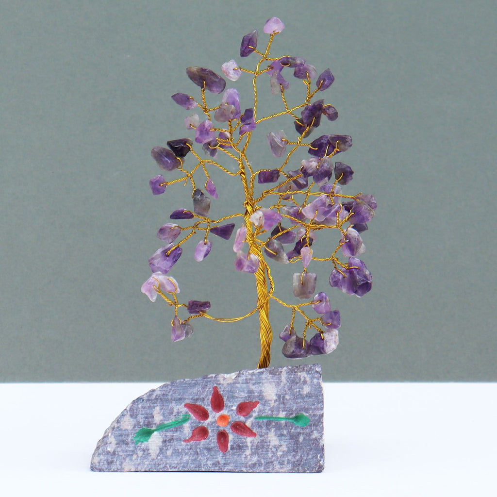 Indian Amethyst Crystal Tree – 80 Stones