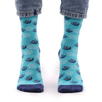 Hop Hare Bamboo Socks | Pentagram & Evil Eye