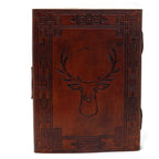 Stag Leather Journal, leather notebook product photograph 3