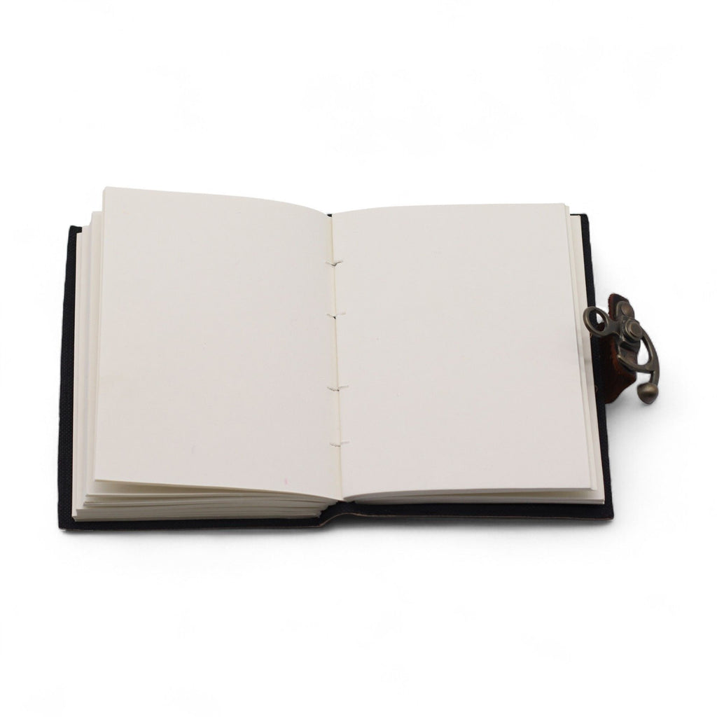 Stop Doomscrolling Leather Journal, leather notebook product photograph 9