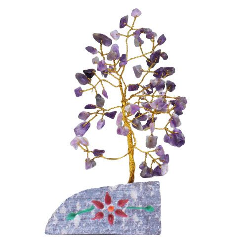 Indian Amethyst Crystal Tree – 80 Stones