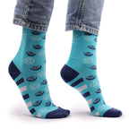 Hop Hare Bamboo Socks | Pentagram & Evil Eye