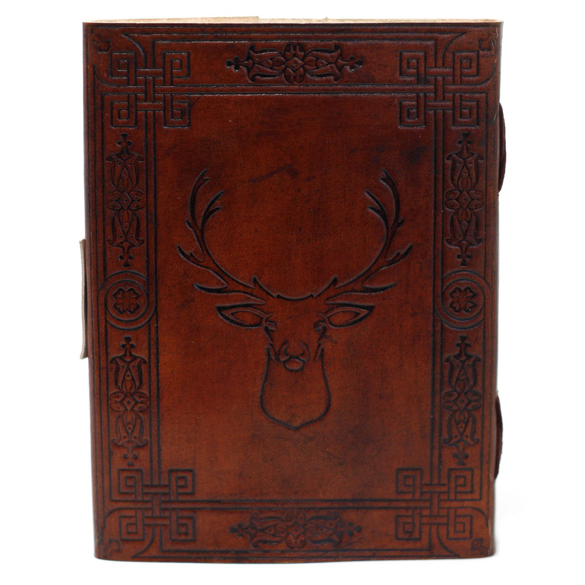 Stag Leather Journal, leather notebook product photograph 4
