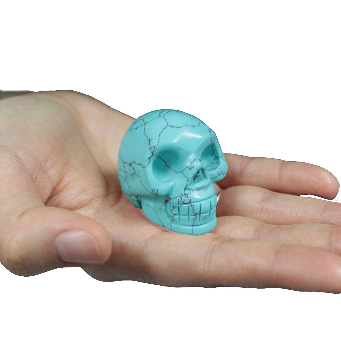 Gemstone Skull - Turquiose
