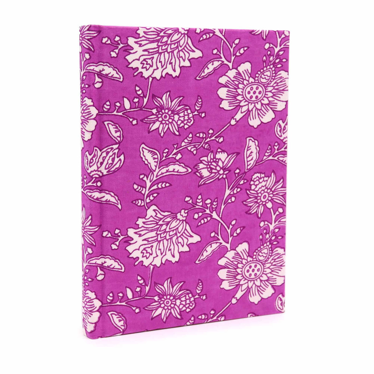 Antique Fuchia Cotton Bound Notebooks
