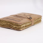 Checkmate Leather Journal, leather notebook product photograph 4