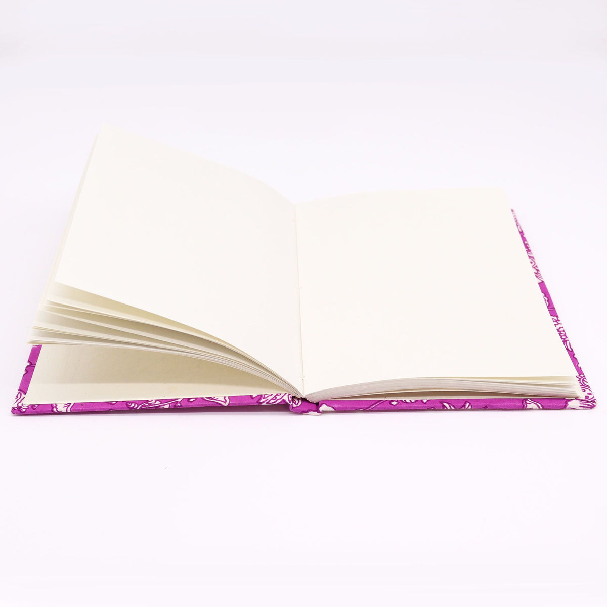 Antique Fuchia Cotton Bound Notebooks