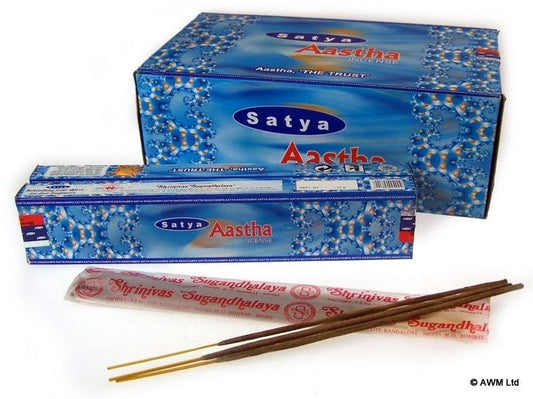 Aastha Incense – Divine Fragrance for Peace, Spiritual Harmony, and Focus