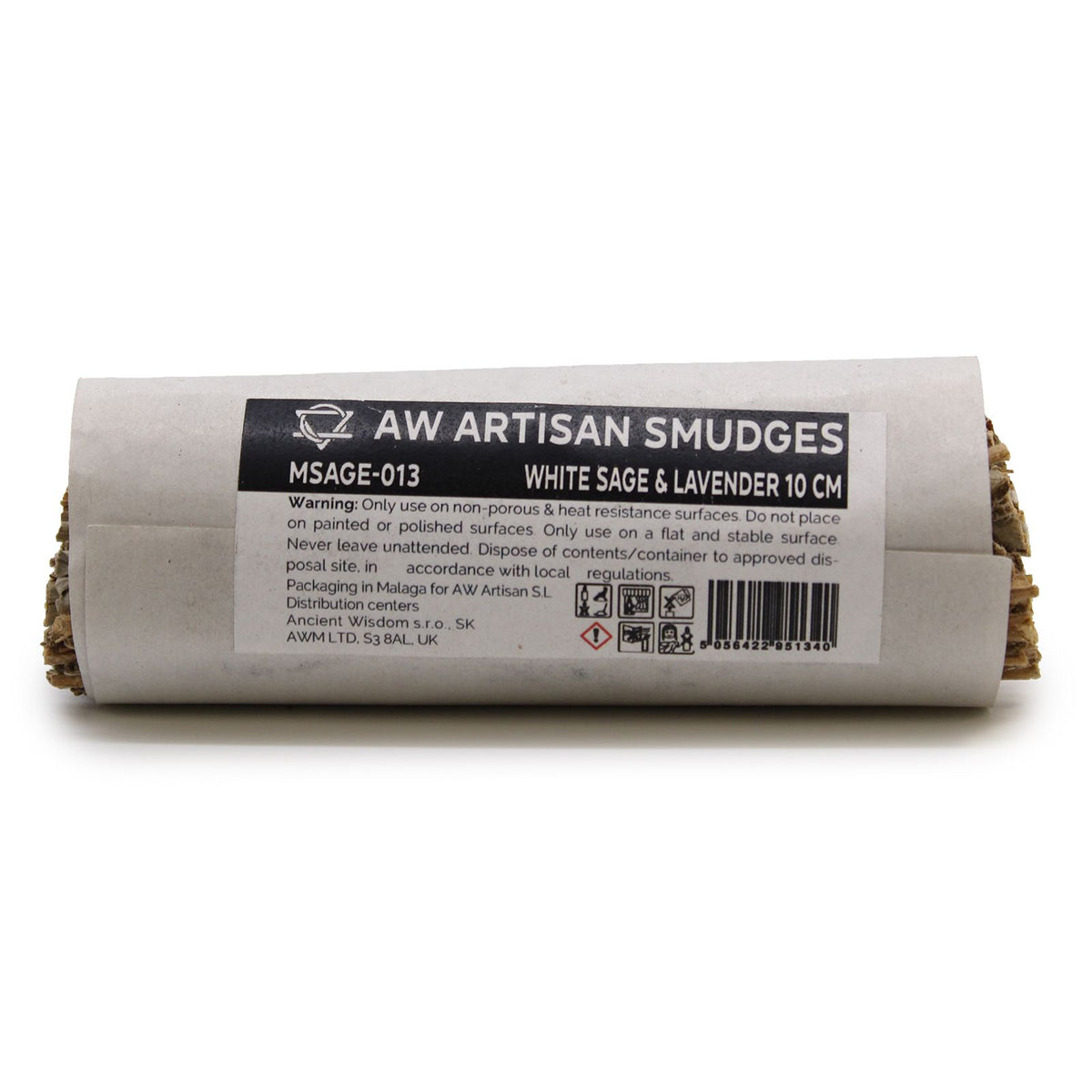 White Sage & Lavender Smudge Stick - 10 cm