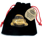 Gemstone Buddha Head - Tiger Eye