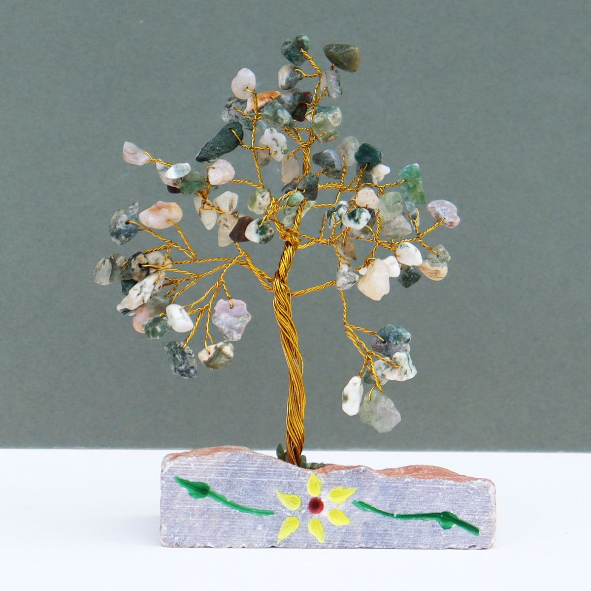 Indian Tree Agate Crystal Tree – 80 Stones