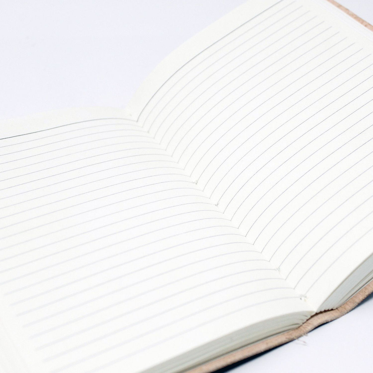 Tiger’s Eye Belted Leather Journal, leather notebook product photograph 3