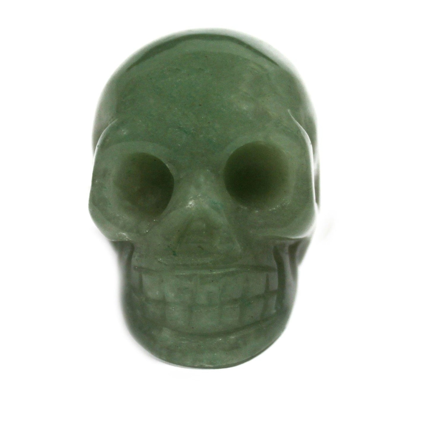 Gemstone Skull - Jade