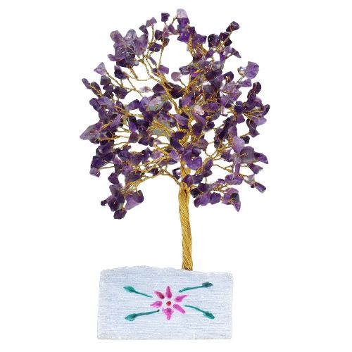 Indian Amethyst Crystal Tree – 320 Stones