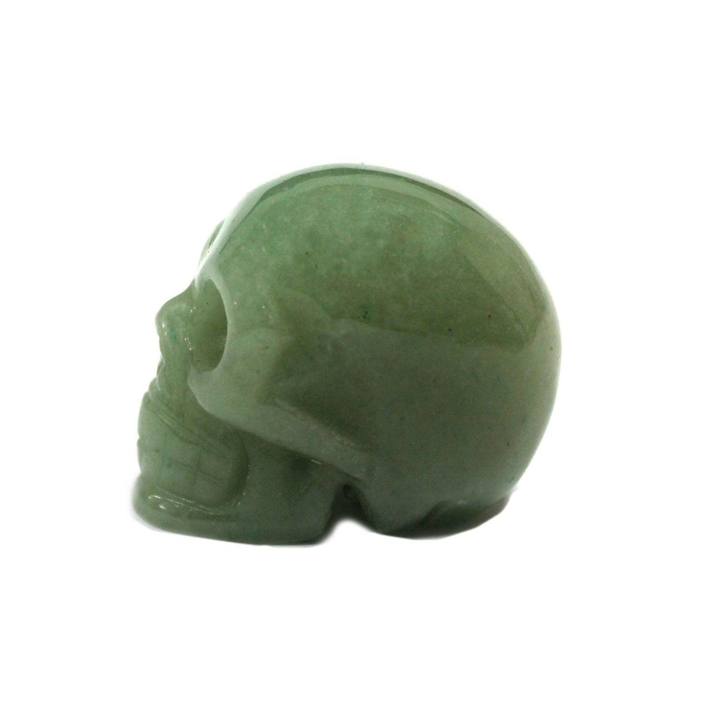 Gemstone Skull - Jade