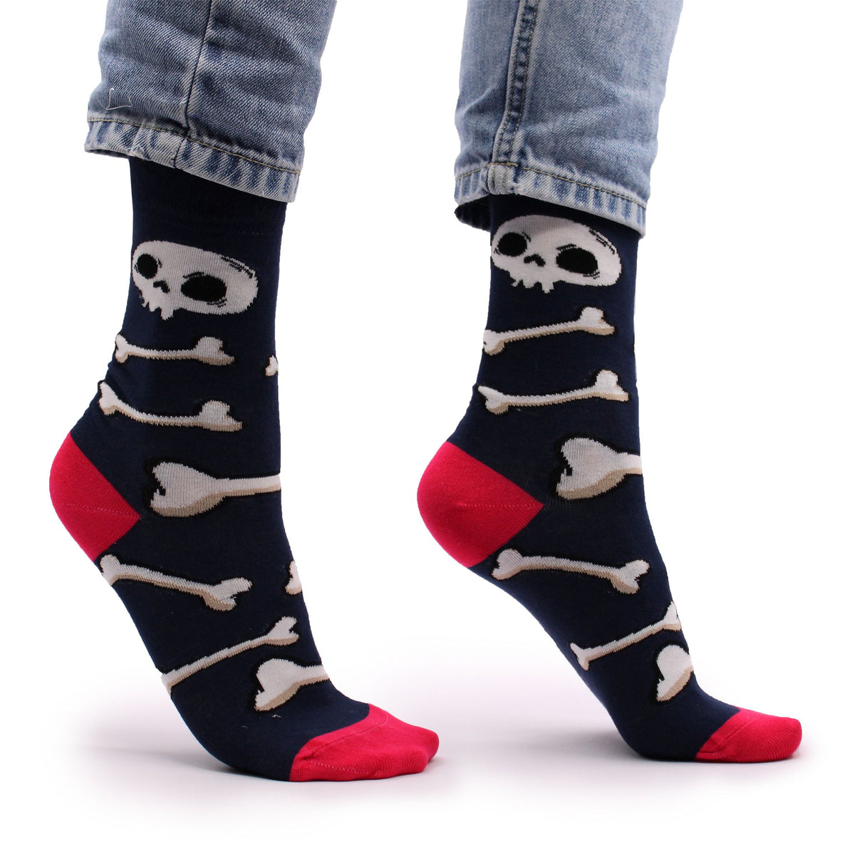 Hop Hare Bamboo Socks | Skulls & Bones