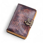 The Book of Untold Stories Leather Journal, leather notebook product photograph 7