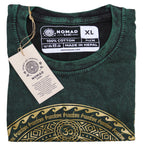 XLarge Stone Washed T-Shirt - Chakra - Green