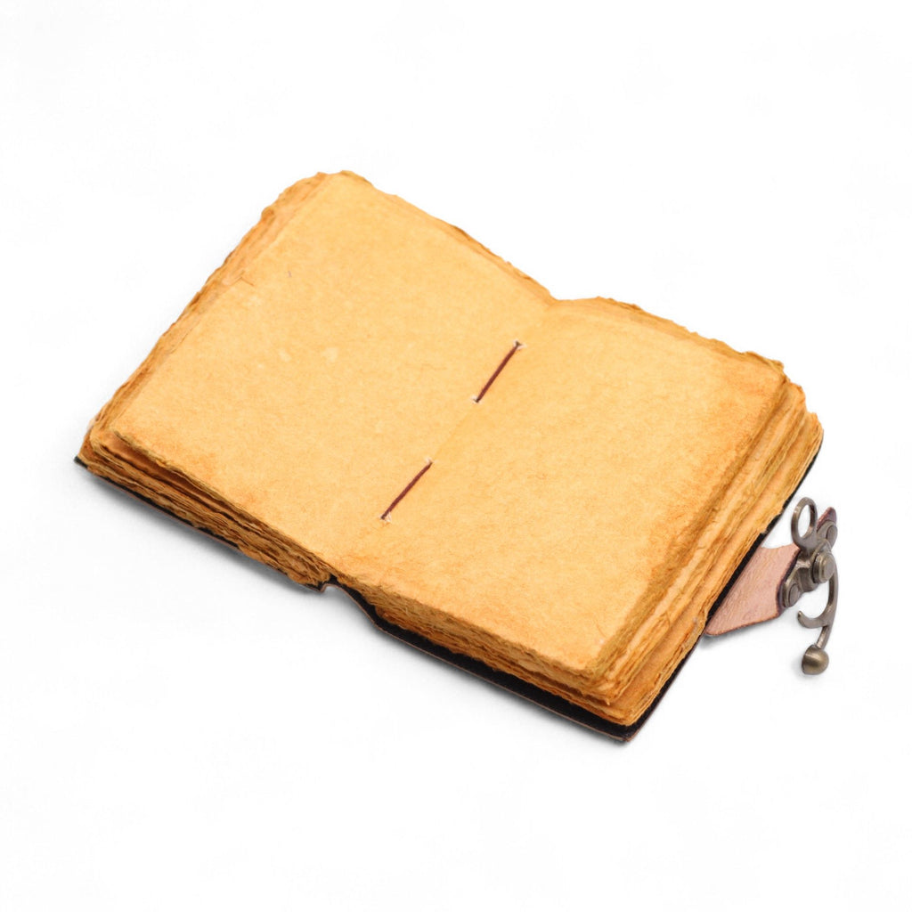 The Book of Untold Stories Leather Journal, leather notebook product photograph 6