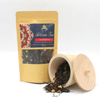 Mid-Summer Magic Fruit & Green Tea Blend loose leaf artisan tea, product photograph