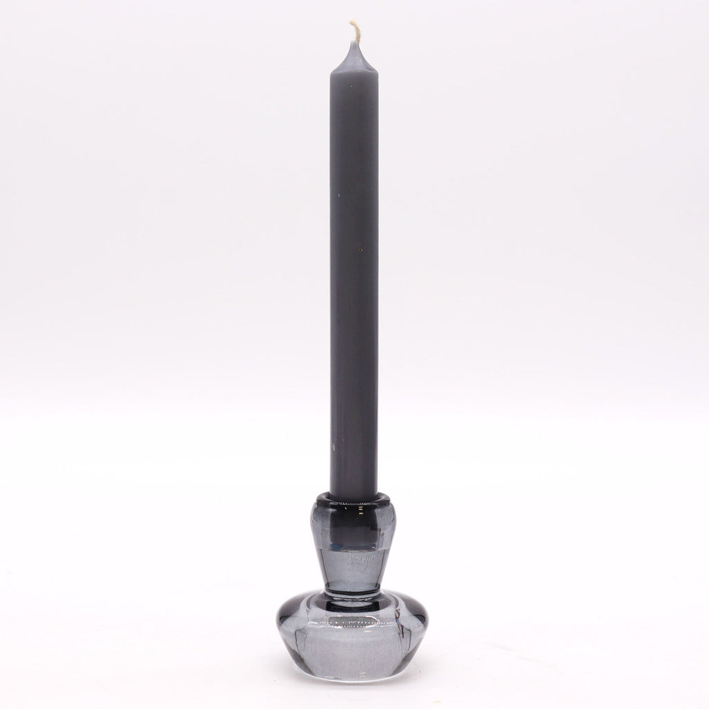 Mushroom Flip Dinner Candle / Tealight Holder - Midnight Grey