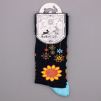 Hop Hare Bamboo Socks | Mandala Flowers