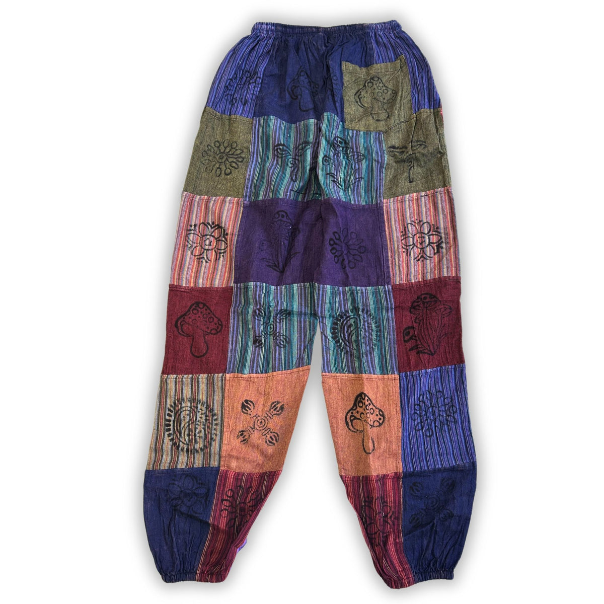 Mushroom Trousers Purple Tones S/M