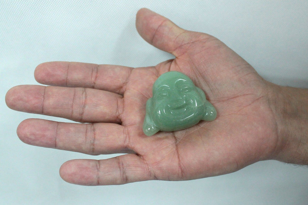 Gemstone Buddha Head - Tiger Eye