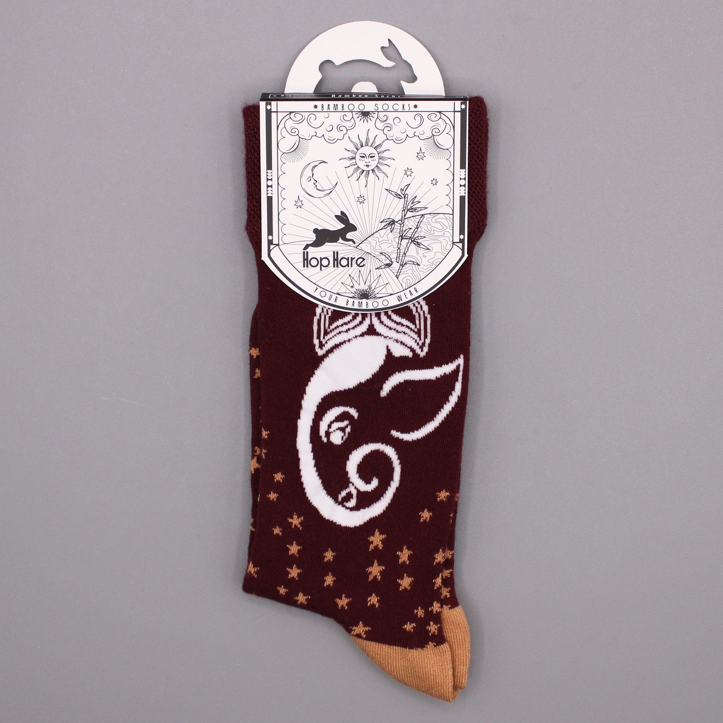 Hop Hare Bamboo Socks M/L - Ganesha