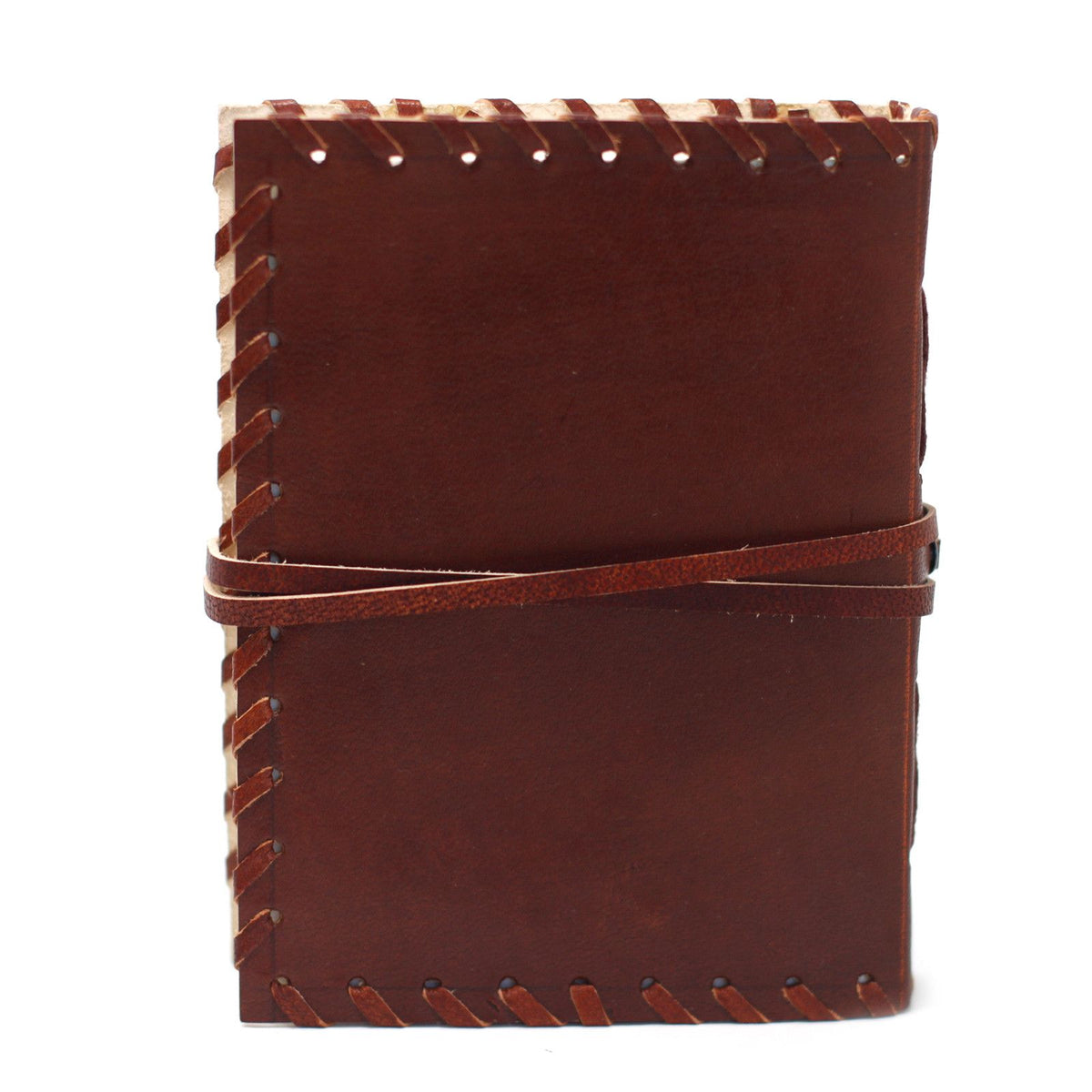 Book of Thoughts Leather Wrap Journal, leather notebook product photograph 5