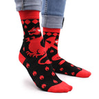 Hop Hare Bamboo Socks | Red Dragons