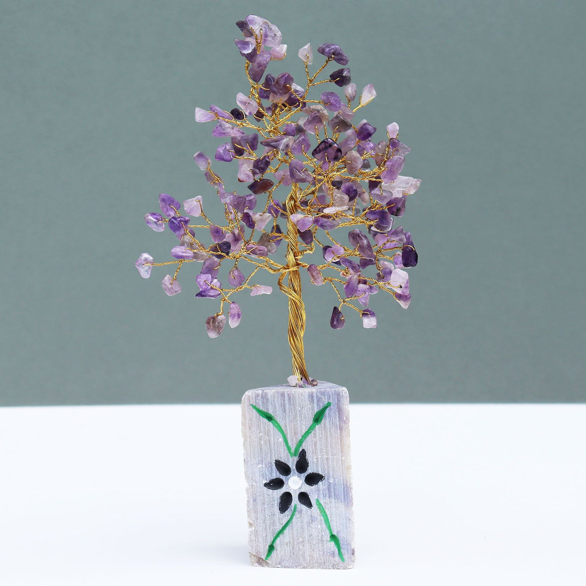 Indian Amethyst Crystal Tree – 160 Stones