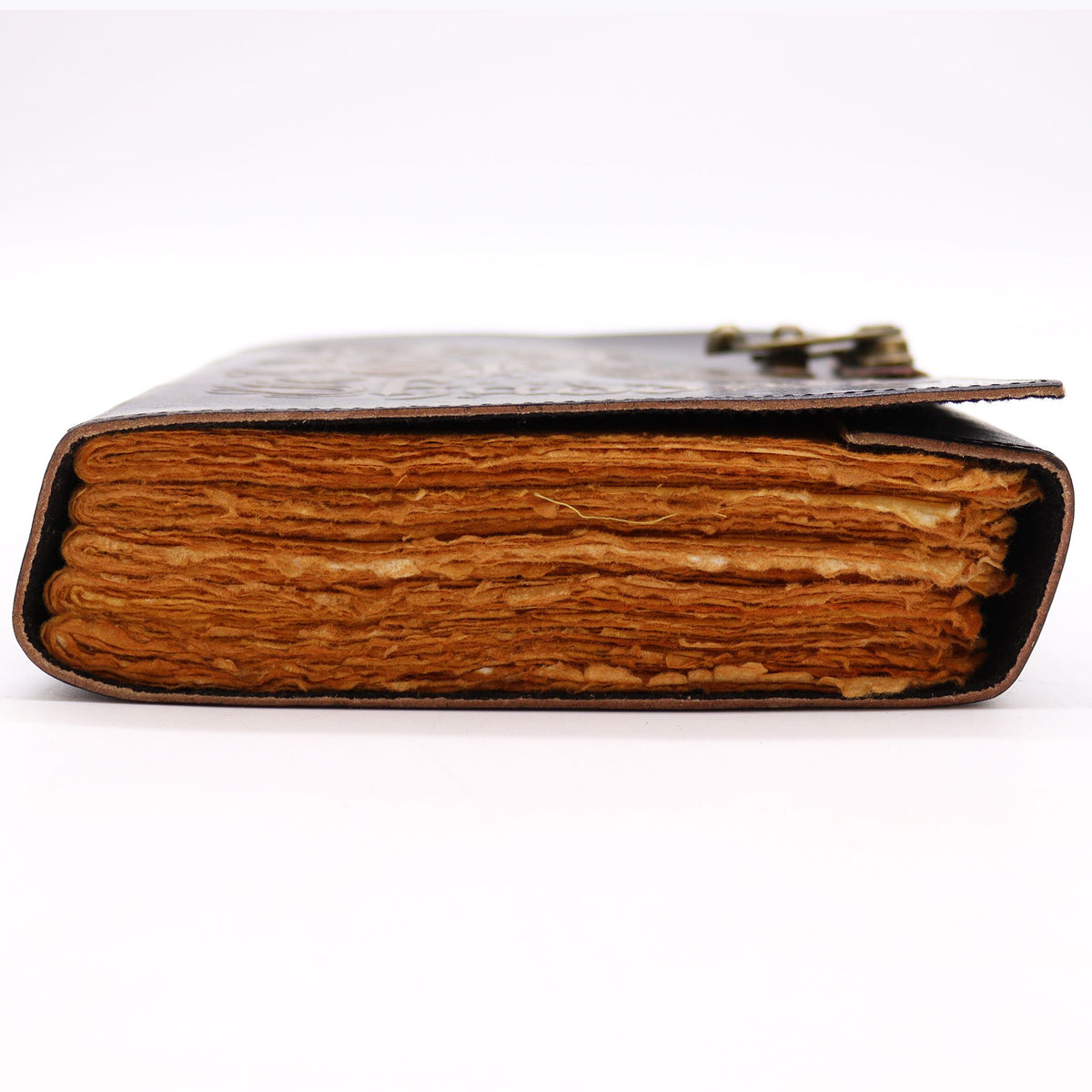 Leather Book of Shadows | Vintage Witchcraft Journal, leather notebook product photograph 4