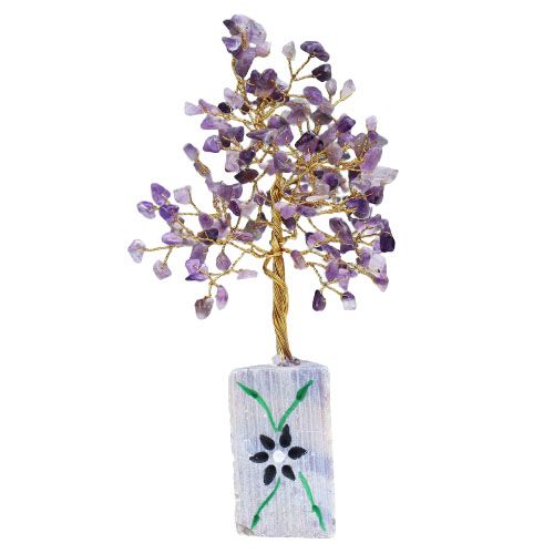 Indian Amethyst Crystal Tree – 160 Stones