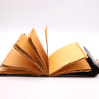 Leather Book of Shadows | Vintage Witchcraft Journal, leather notebook product photograph 2