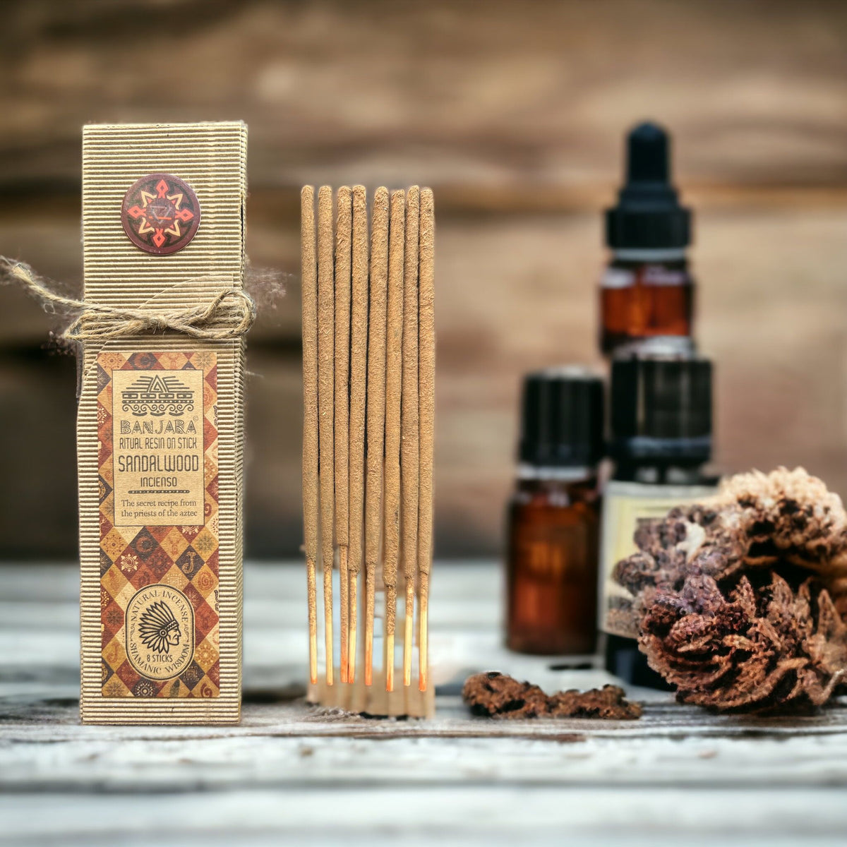Banjara Ritual Resin on Stick - Sandalwood