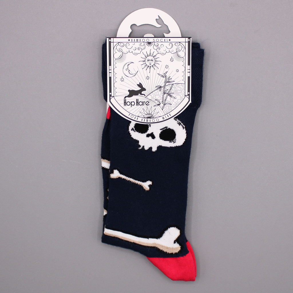 Hop Hare Bamboo Socks M/L | Skulls & Bones