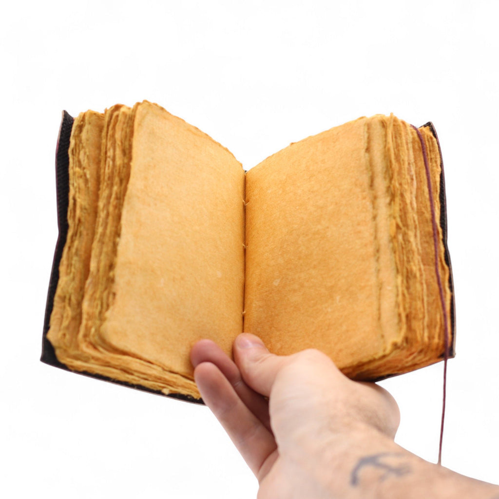 Every Day Has Good Leather Notebook, leather notebook product photograph 4