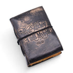 The Stories I Tell Myself Leather Notebook, leather notebook product photograph 3