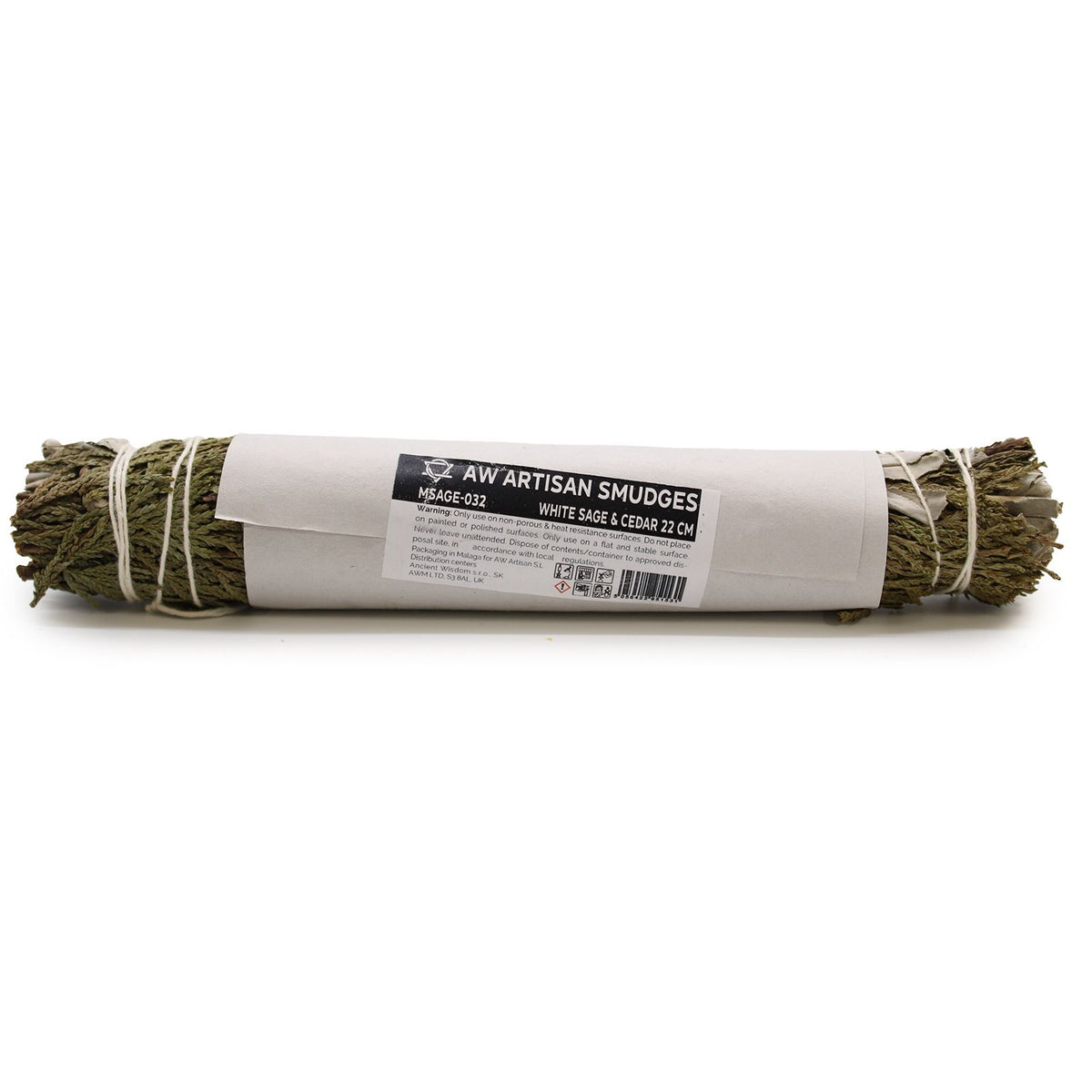 White Sage & Cedar Smudge Stick - 22 cm