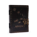Journey Leather Journal, leather notebook product photograph