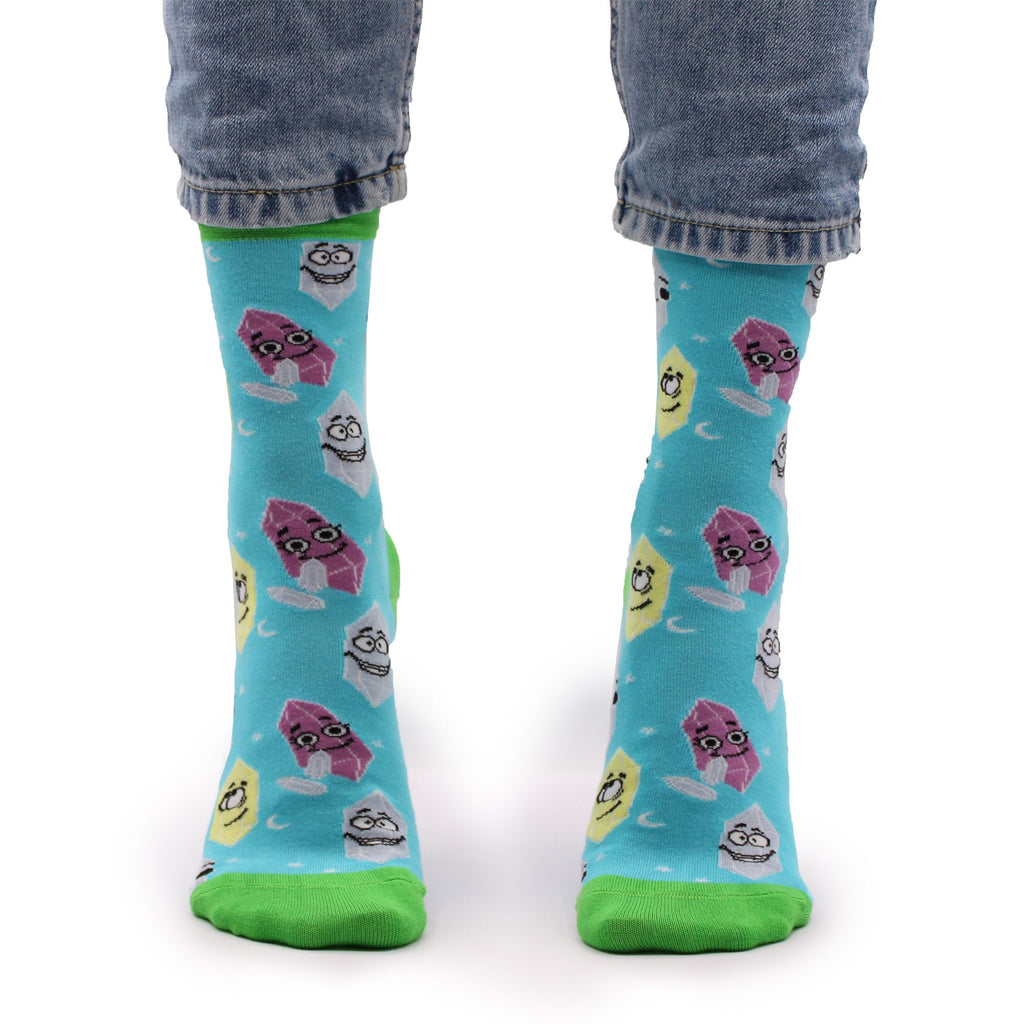 Hop Hare Bamboo Socks | Lucky Gemstones