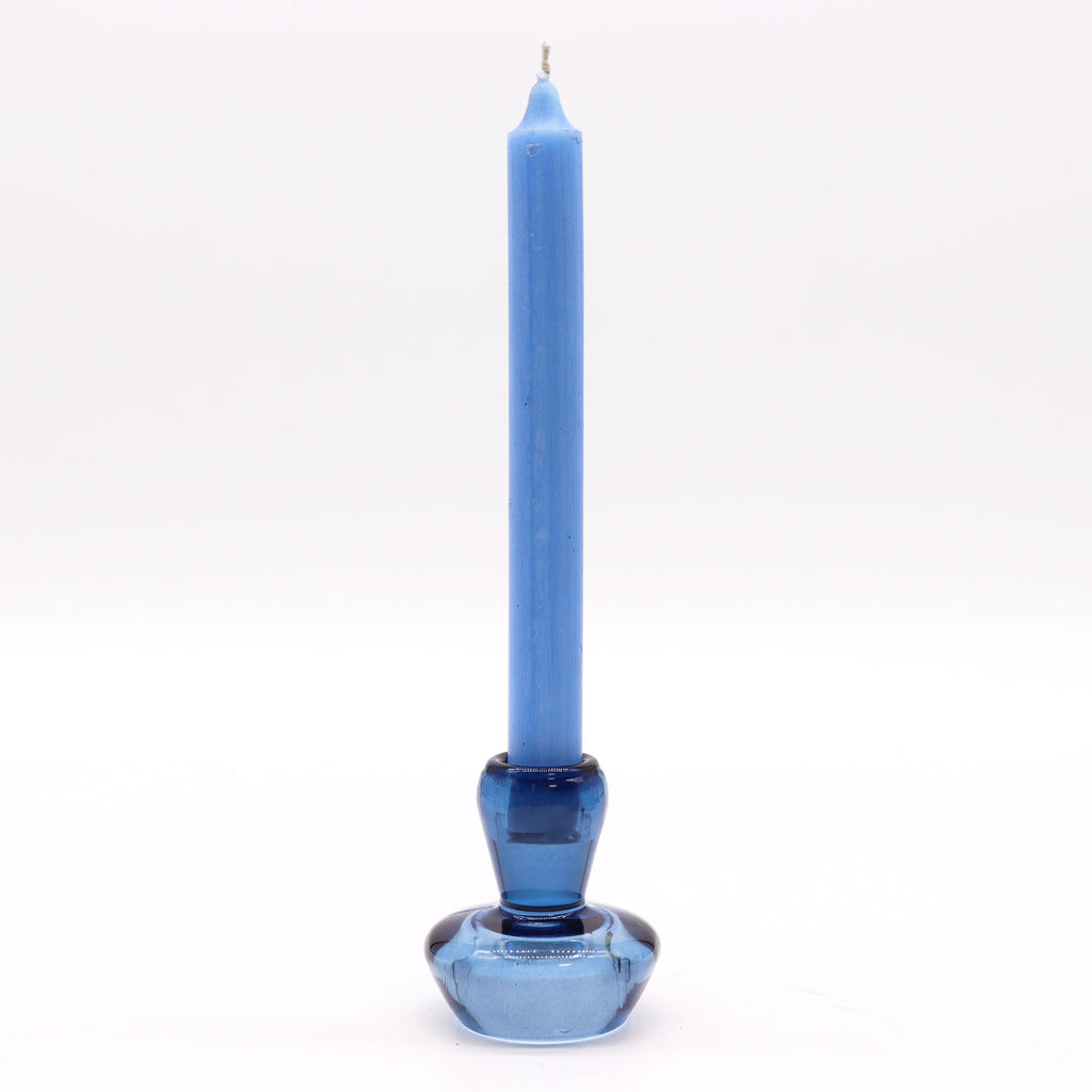 Mushroom Flip Dinner Candle / Tealight Holder - Royal Blue